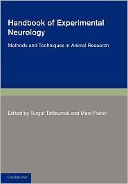 Handbook of Experimental Neurology Methods and Techniques in Animal 