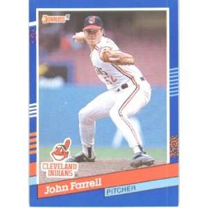  1991 Donruss # 106 John Farrell Cleveland Indians Baseball 