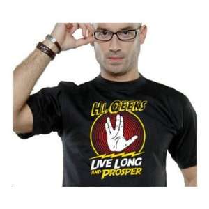  Nekowear   Geekwear T Shirt Hi Geeks (XL) Toys & Games