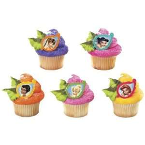   Tinkerbell Fairy Ring Toppers for Cupcakes or Cakes 