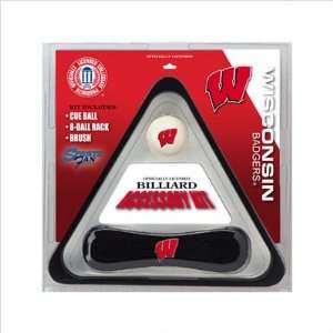   Badgers Officially Licensed Billiard Accessory Kit
