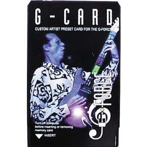  TC Electronic G Card Custom Artist Preset Card for G Force 