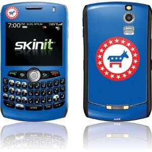  Democrat Donkey skin for BlackBerry Curve 8330 