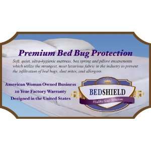  BedShield Twin Mattress or Box Spring Encasement (Fits ALL Mattress 