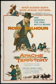 Apache Territory Original U.S. One Sheet Movie Poster  