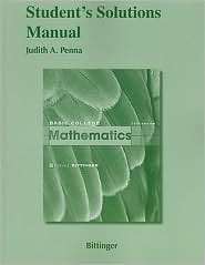   , (0321626915), Marvin L. Bittinger, Textbooks   