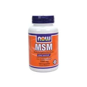  MSM 120 Caps 1000 mg By NOW Foods