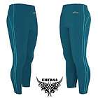   skin compression tights neo blue pants S~XXL under base layer gear