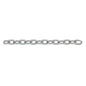  Low Carbon Steel Straight Link Machine Chain, Zinc Plated, 1/0 Trade 