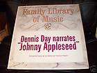Dennis Day narratesJOHNNY APPLESEEDrare BELLFLOWER LP
