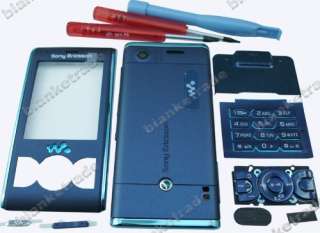 For Sony Ericsson W595 W595i Housing Cover Keypad Blue 5 colour to 