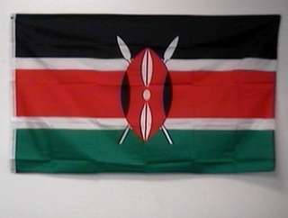 3X5 KENYA FLAG KENYAN FLAGS AFRICAN NEW AFRICA F497  