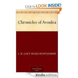Chronicles of Avonlea L. M. (Lucy Maud) Montgomery  