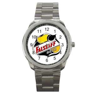 Falstaff Beer Logo New Style Metal Watch  