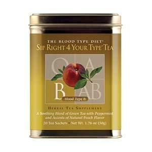  Sip Right 4 Your Type Tea B 50 grams Health & Personal 