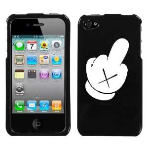 apple iphone 4 and iphone 4S white kaws disney mickey mouse glove 