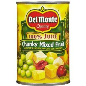 Del Monte Chunky Mixed Fruit in 100% Grocery & Gourmet Food