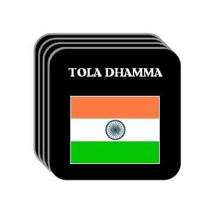  India   TOLA DHAMMA Set of 4 Mini Mousepad Coasters 