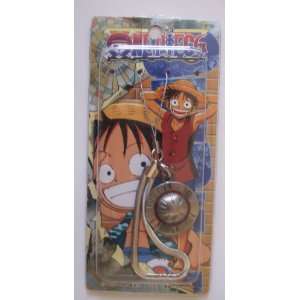  TV Animation One Piece Pirates Luffy Hat Metal Cell Phone 
