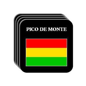  Bolivia   PICO DE MONTE Set of 4 Mini Mousepad Coasters 