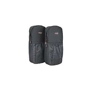   Large Padded Extreme Series Pouches, Black, Set of Two