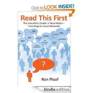 Read This First Ron Ploof  Kindle Store