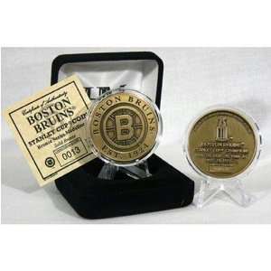 Boston Bruins Stanley Cup Bronze Coin 