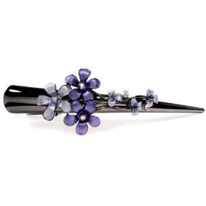  Suri Purple Flower Alligator Hair Clip Jewelry Beauty