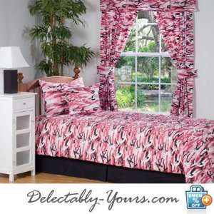Pink Camo Chic Bedding 3 Pc Twin / XL Twin Comforter Set  