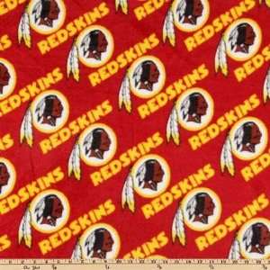    NFL Washington Redskin Fleece Fabric Arts, Crafts & Sewing