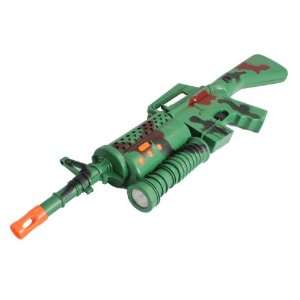  Green Camo M16 with Flashlight toy gun with 2 options of 