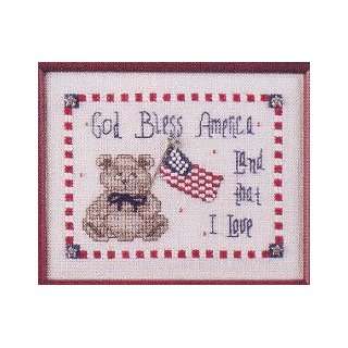    God Bless America Teddy Teenie Tweenie #54 Arts, Crafts & Sewing