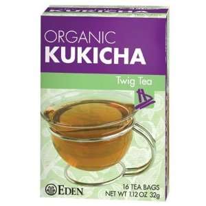  Kukicha Twig Tea Organic (Case of 12) 16 Bags Health 
