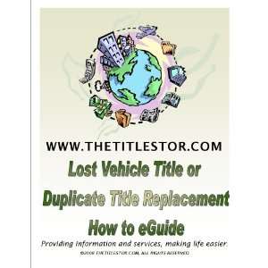  Lost Vehicle Title or Duplicate Title Replacement How to E 