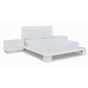  B99 White King Bed by Global Furniture