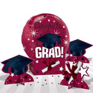   Congrats Grad Berry Graduation Balloon Centerpiece 