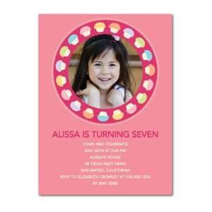  Birthday Party Invitations   Cupcake Ring By Hello Little 