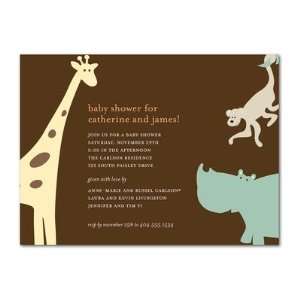  Baby Shower Invitations   Safari Bunch By Simply Put For 
