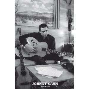  Music Legends Posters Johnny Cash   Man In Black (Guitar 