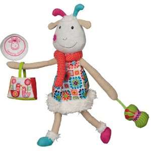    Peace & Love Happy Farm Huguette the Sheep Activity Plush Toy Baby