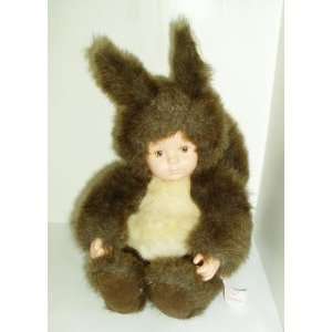  Anned Geddes Squirrel Baby Doll Plush 8.5 Everything 