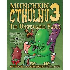   Cthulhu 3 The Unspeakable Vault Steve Jackson, Goomi Toys & Games