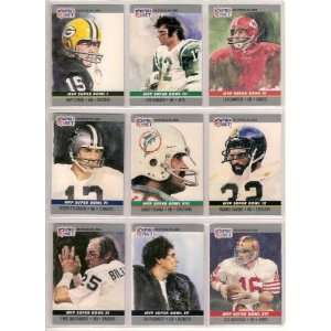  (24) Card Lot of Super Bowl MVPs (I XXIV) (Joe Montana) (Jerry Rice 
