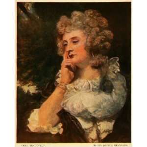  English Painter Sir Joshua Reynolds Artwork   Original Color Print