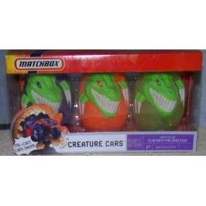  Matchbox *Creature Cars* Set of 3 in Package Toys & Games