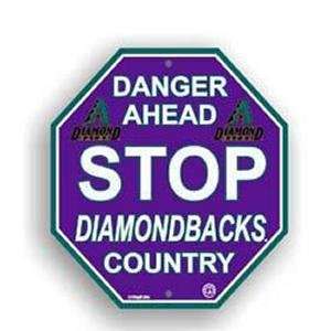  Arizona Diamondbacks Stop Sign Throwback Logo Version 