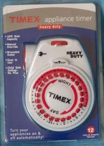 Timex Lamp Timer Electrical 1875 Watts 15 Amps Grounded  