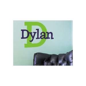  Dylans Preppy Wall Monogram Decal Automotive