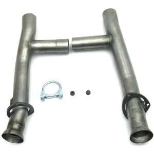    JBA 6654SH 2.5 Stainless Steel Exhaust Mid H Pipe Automotive