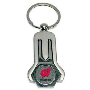  Wisconsin Badgers  (University of) NCAA Key Chain Golf 